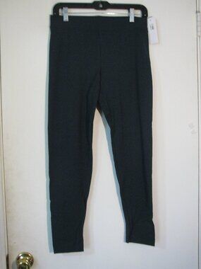 Nirlon Athletic Pants Size 10 NWT Gray Graphite Stretch